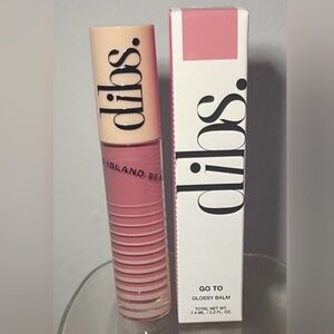 Dibs Go To Glossy Balm in effortless pink
